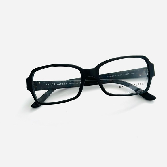 Ralph Lauren Eyeglasses, Black Frame Women’s Eyeglasses, New without Tags - Picture 2 of 6